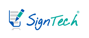 Sign tech logo design